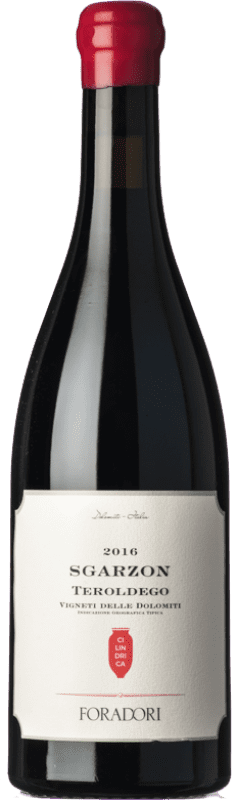 Spedizione Gratuita | Vino rosso Foradori Sgarzon Cilindrica I.G.T. Vigneti delle Dolomiti Trentino-Alto Adige Italia Teroldego Biologico 75 cl