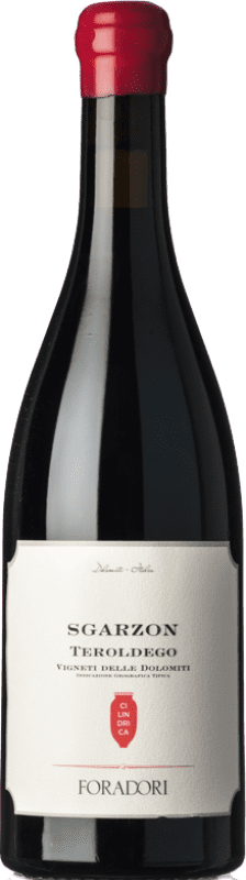 Free Shipping | Red Wine Foradori Sgarzon Cilindrica I.G.T. Vigneti delle Dolomiti Trentino-Alto Adige Italy Teroldego Eco — Organic 75 cl
