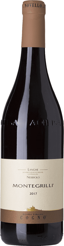 23,95 € Free Shipping | Red wine Elvio Cogno Montegrilli D.O.C. Langhe Piemonte Italy Nebbiolo Bottle 75 cl
