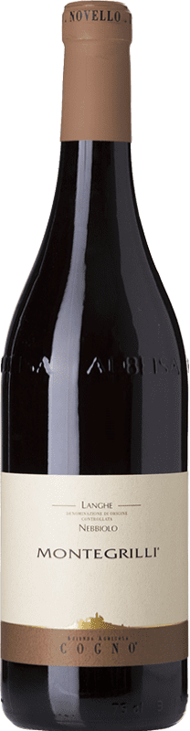 Бесплатная доставка | Красное вино Elvio Cogno Montegrilli D.O.C. Langhe Пьемонте Италия Nebbiolo 75 cl