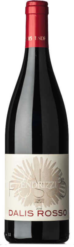 Free Shipping | Red wine Endrizzi Dalis Rosso Trentino-Alto Adige Italy Merlot, Cabernet Sauvignon, Petit Verdot, Teroldego 75 cl