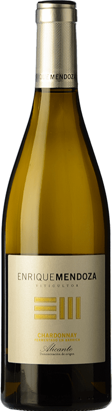 14,95 € | Vin Blanc Enrique Mendoza Fermenté en Barrique D.O. Alicante Communauté valencienne Espagne Chardonnay 75 cl