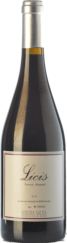 22,95 € Kostenloser Versand | Rotwein Epicure Wines By Franck Massard Licis Eiche D.O. Ribeira Sacra