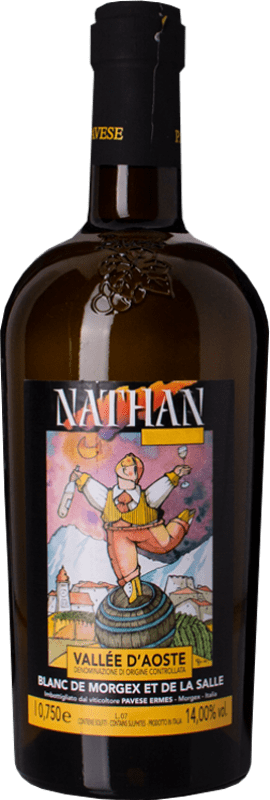31,95 € Kostenloser Versand | Weißwein Ermes Pavese Morgex Nathan D.O.C. Valle d'Aosta