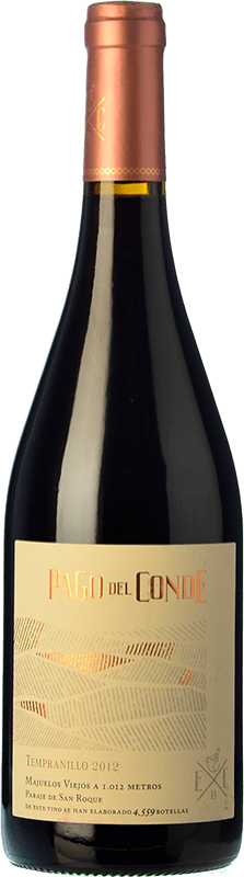31,95 € | Red wine Ermita del Conde Pago del Conde Aged I.G.P. Vino de la Tierra de Castilla y León Castilla y León Spain Tempranillo Bottle 75 cl