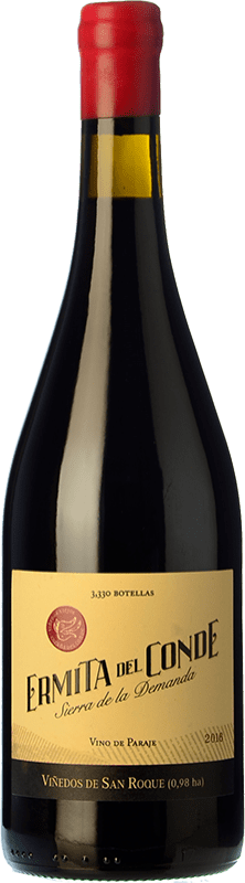 15,95 € | Red wine Ermita del Conde Paraje San Roque Aged I.G.P. Vino de la Tierra de Castilla y León Castilla y León Spain Tempranillo, Bobal, Albillo Bottle 75 cl