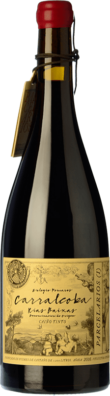 28,95 € | Red wine Zárate Carralcoba Roble D.O. Rías Baixas Galicia Spain Caíño Black Bottle 75 cl