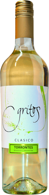 免费送货 | 白酒 Otero Ramos Gritos Clasico Torrontes I.G. Mendoza Luján de Cuyo 阿根廷 Torrontés 75 cl