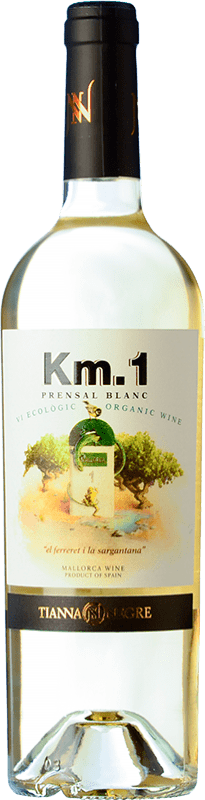 11,95 € | White wine Family Owned Km. 1 Blanc I.G.P. Vi de la Terra de Mallorca Majorca Spain Premsal Bottle 75 cl