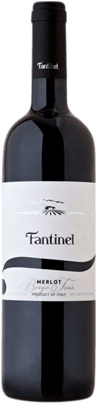 Free Shipping | Red wine Fantinel Borgo Tesis D.O.C. Friuli Friuli-Venezia Giulia Italy Merlot 75 cl