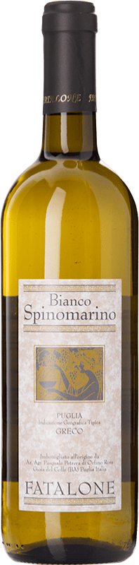 13,95 € Envio grátis | Vinho branco Fatalone Bianco Spinomarino I.G.T. Puglia Biológico