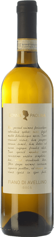 16,95 € Spedizione Gratuita | Vino bianco Fattoria Alois Donna Paolina D.O.C.G. Fiano d'Avellino