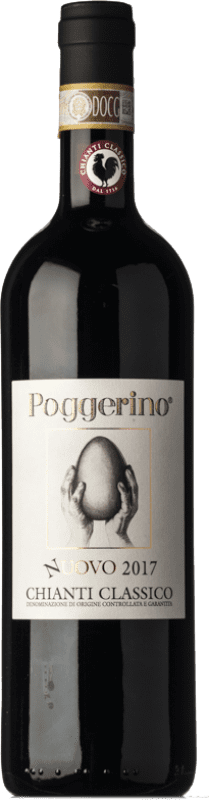 Kostenloser Versand | Rotwein Poggerino nUovo Klassisch D.O.C.G. Chianti Toskana Italien Sangiovese 75 cl