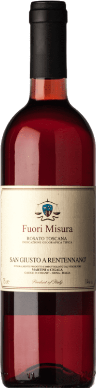 14,95 € Kostenloser Versand | Rosé-Wein San Giusto a Rentennano Rosato Fuori Misura I.G.T. Toscana