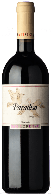 32,95 € Free Shipping | Red wine San Lorenzo Lacrima Paradiso I.G.T. Marche Marche Italy Lacrima Bottle 75 cl