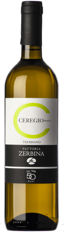 9,95 € Spedizione Gratuita | Vino Bianco Zerbina Ceregio I.G.T. Emilia Romagna Eco — Biologico