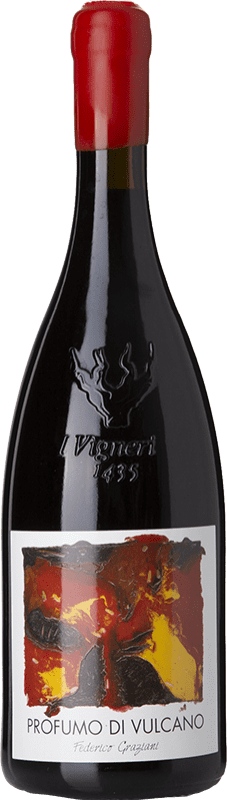 72,95 € | Red wine Federico Graziani Profumo di Vulcano D.O.C. Etna Sicily Italy Grenache Tintorera, Nerello Mascalese, Nerello Cappuccio Bottle 75 cl