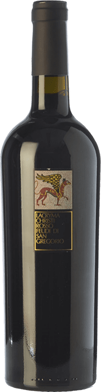 16,95 € | Красное вино Feudi di San Gregorio Lacryma Christi Rosso D.O.C. Vesuvio Кампанья Италия Aglianico, Piedirosso 75 cl