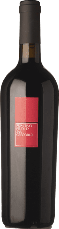 14,95 € Free Shipping | Red wine Feudi di San Gregorio D.O.C. Primitivo di Manduria Puglia Italy Primitivo Bottle 75 cl