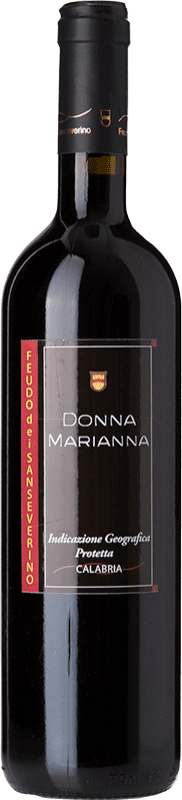 送料無料 | 赤ワイン Feudo dei Sanseverino Donna Marianna I.G.T. Calabria カラブリア イタリア Malvasia Black, Lacrima 75 cl