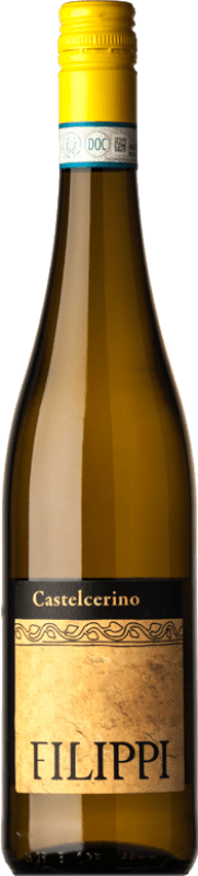 Бесплатная доставка | Белое вино Filippi Castelcerino D.O.C. Soave Венето Италия Garganega 75 cl