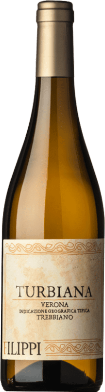 Free Shipping | White wine Filippi Turbiana I.G.T. Veronese Veneto Italy Trebbiano di Lugana 75 cl