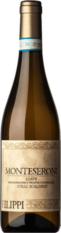 免费送货 | 白酒 Filippi Colli Scaligeri Monteseroni D.O.C. Soave 威尼托 意大利 Garganega 75 cl