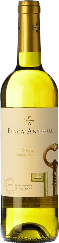 6,95 € Free Shipping | White wine Finca Antigua Blanco Crianza D.O. La Mancha Castilla la Mancha Spain Viura Bottle 75 cl
