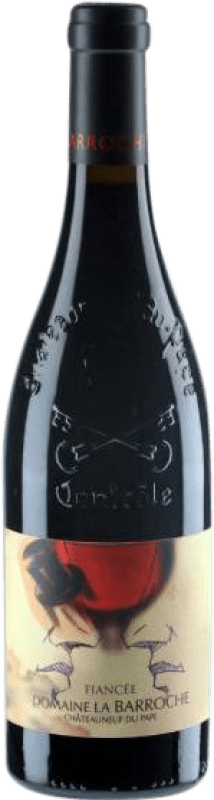 83,95 € Envio grátis | Vinho tinto Domaine La Barroche Fiancée A.O.C. Châteauneuf-du-Pape