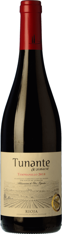 6,95 € | Red wine Fincas de Azabache Tunante Young D.O.Ca. Rioja The Rioja Spain Tempranillo 75 cl