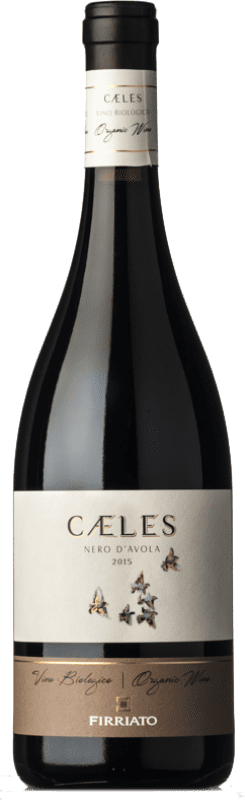 Envio grátis | Vinho tinto Firriato Caeles D.O.C. Sicilia Sicília Itália Nero d'Avola 75 cl