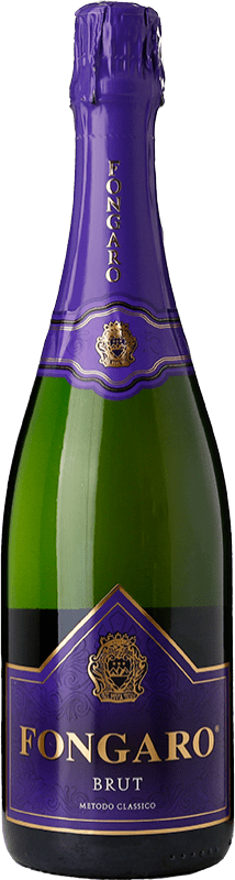 Spedizione Gratuita | Spumante bianco Fongaro Etichetta Viola Brut D.O.C. Monti Lessini Veneto Italia Durella 75 cl