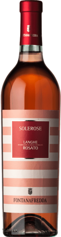 14,95 € | 玫瑰酒 Fontanafredda Rosato Solerose D.O.C. Langhe 皮埃蒙特 意大利 Bacca Red 75 cl