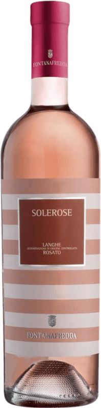 14,95 € | Розовое вино Fontanafredda Rosato Solerose D.O.C. Langhe Пьемонте Италия Bacca Red 75 cl