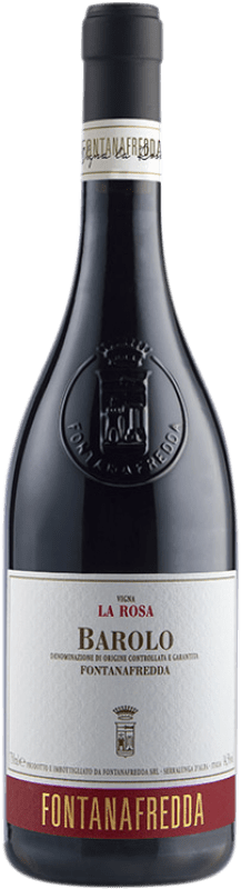 78,95 € | Vinho tinto Fontanafredda La Rosa D.O.C.G. Barolo Piemonte Itália Nebbiolo 75 cl