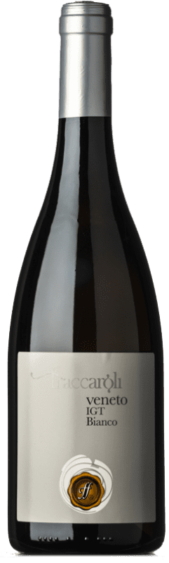 Envoi gratuit | Vin blanc Fraccaroli Bianco I.G.T. Veneto Vénétie Italie Bacca Blanc 75 cl