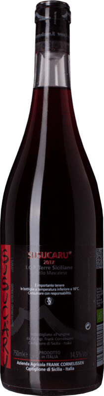 19,95 € Envoi gratuit | Vin Rouge Frank Cornelissen Susucaru I.G.T. Terre Siciliane Eco — Biologique