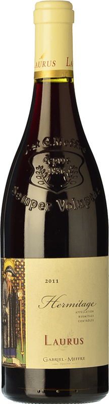 51,95 € Free Shipping | Red wine Gabriel Meffre Laurus Rouge Aged A.O.C. Hermitage