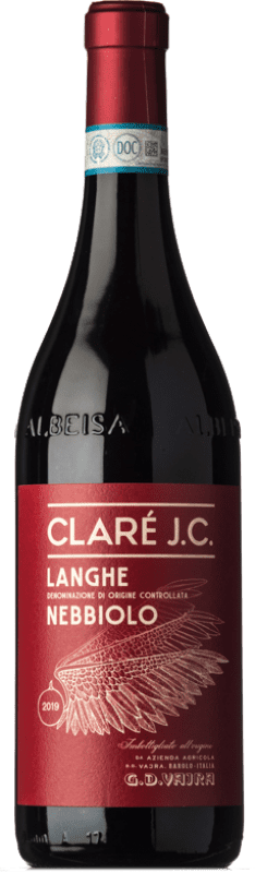 18,95 € 送料無料 | 赤ワイン G.D. Vajra Claré J.C. D.O.C. Langhe