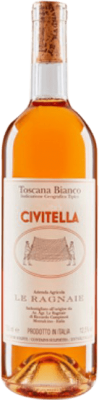 31,95 € | Vino blanco Le Ragnaie Civitella I.G. Vino da Tavola Toscana Italia Fiano Ecológico 75 cl