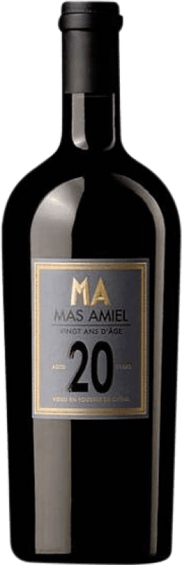 免费送货 | 甜酒 Mas Amiel Rouge A.O.C. Maury 朗格多克 - 鲁西荣 法国 Grenache Tintorera, Carignan, Macabeo 20 岁 75 cl