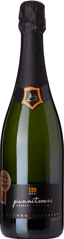 Envoi gratuit | Blanc mousseux Gianni Tessari 120 Mesi Extra- Brut D.O.C. Monti Lessini Vénétie Italie Durella 75 cl