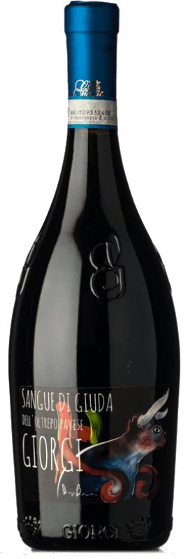 11,95 € Free Shipping | Sweet wine Giorgi Sangue di Giuda Il Toro D.O.C. Oltrepò Pavese