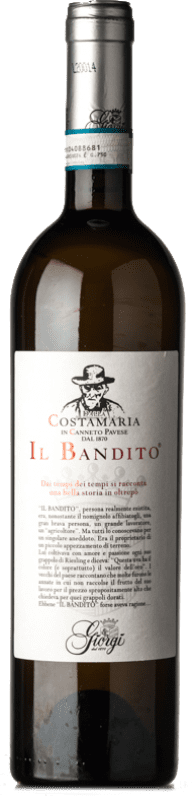 Бесплатная доставка | Белое вино Giorgi Il Bandito D.O.C. Oltrepò Pavese Ломбардии Италия Riesling 75 cl