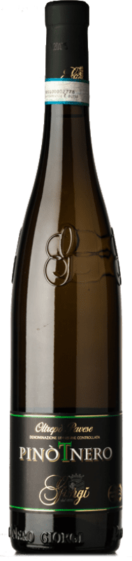 Envio grátis | Espumante branco Giorgi Bianco Frizzante D.O.C. Oltrepò Pavese Lombardia Itália Pinot Preto 75 cl