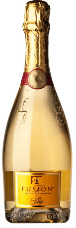 19,95 € | Weißer Sekt Giorgi Metodo Classico Fusion Brut I.G.T. Lombardia Lombardei Italien Pinot Schwarz, Chardonnay 75 cl