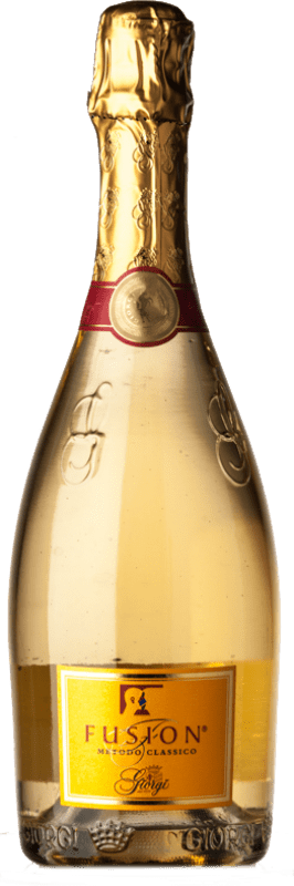 19,95 € | Weißer Sekt Giorgi Metodo Classico Fusion Brut I.G.T. Lombardia Lombardei Italien Spätburgunder, Chardonnay 75 cl