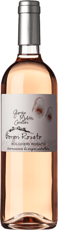 11,95 € | Rosé wine Giorgio Meletti Cavallari Rosato D.O.C. Bolgheri Tuscany Italy Merlot, Syrah Bottle 75 cl