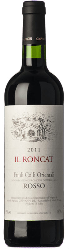 31,95 € | Красное вино Dri Il Roncat Il Roncat Rosso D.O.C. Colli Orientali del Friuli Фриули-Венеция-Джулия Италия Merlot, Cabernet Sauvignon, Schioppettino, Refosco 75 cl