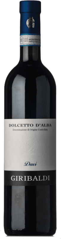 13,95 € Kostenloser Versand | Rotwein Azienda Giribaldi Davì Senza Solfiti D.O.C.G. Dolcetto d'Alba Ökologisch